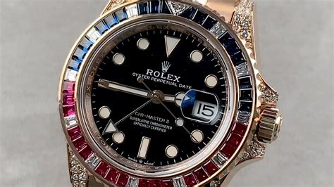 rolex gmt with diamonds|2022 rolex gmt master 2.